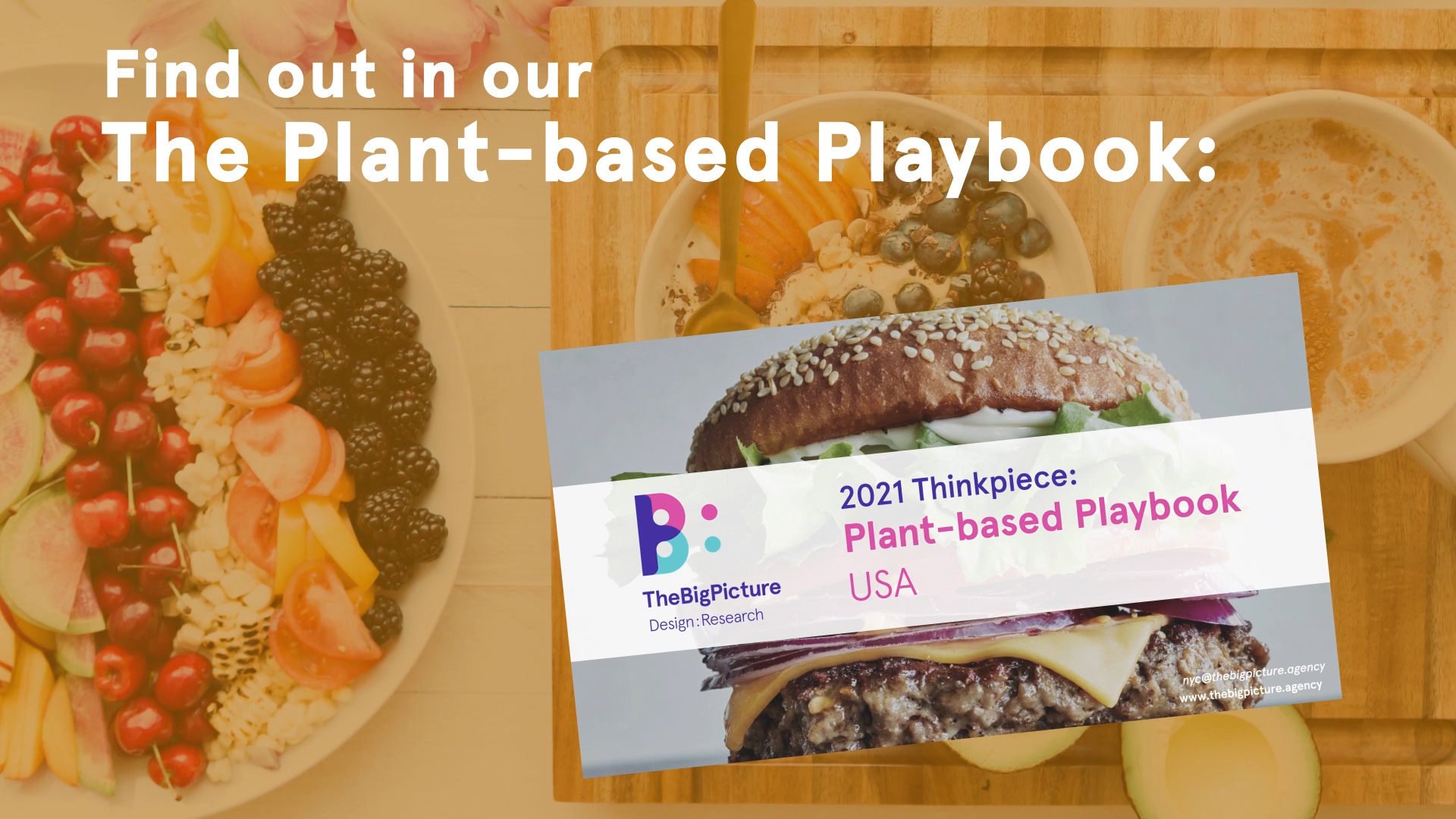 The Big Picture - "Plant Based Playbook" - Promo